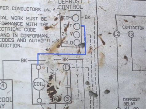 icp heat pump defrost board wiring diagram for model for phm342kooa 